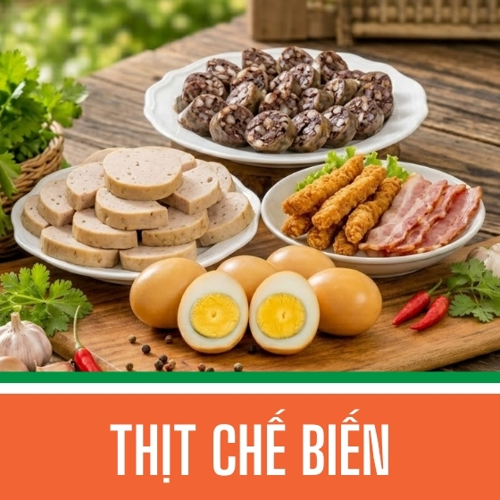 Thịt chế biến