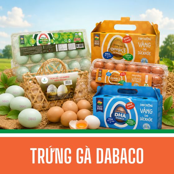 Trứng gà DABACO