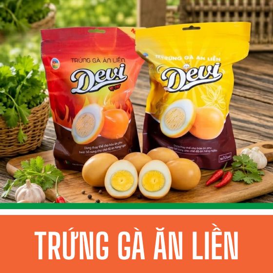 Trứng gà ăn liền